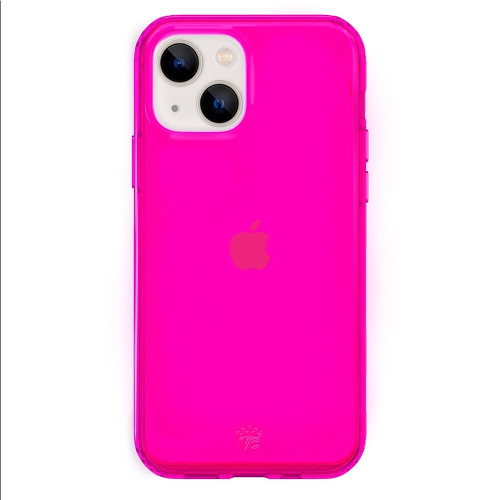 neon pink phone case. BNWT